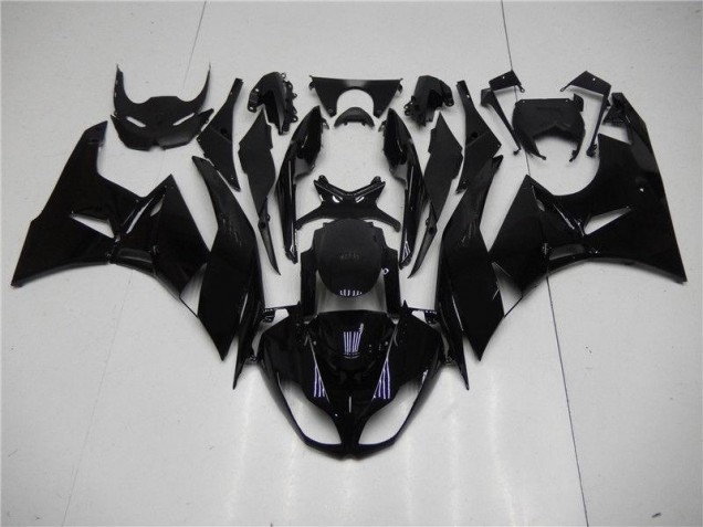 2009-2012 Glossy Black Kawasaki ZX6R Motorbike Fairing UK Stores 2009-2012 Glossy Black Kawasaki ZX6R Motorbike Fairing UK Stores