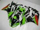 2009-2012 Black Green Red Kawasaki ZX6R Bike Fairing Kit UK Stores 2009-2012 Black Green Red Kawasaki ZX6R Bike Fairing Kit UK Stores