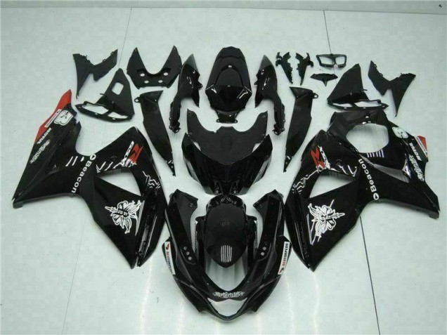 2009-2016 Black Suzuki GSXR1000 Motorcylce Fairings UK Stores 2009-2016 Black Suzuki GSXR1000 Motorcylce Fairings UK Stores