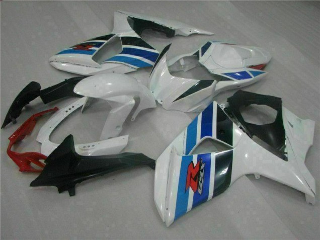 2009-2016 White Suzuki GSXR1000 Motorcycle Fairings UK Stores 2009-2016 White Suzuki GSXR1000 Motorcycle Fairings UK Stores