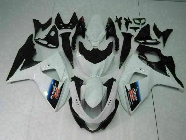 2009-2016 White Black Suzuki GSXR1000 Motor Bike Fairings UK Stores