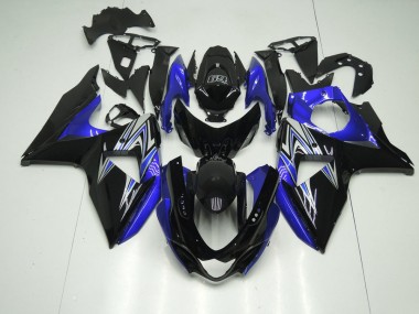 2009-2016 Blue and Black Suzuki GSXR 1000 K9 Motorcylce Fairings UK Stores