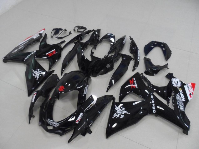 2009-2016 Black Beacon Suzuki GSXR 1000 K9 Motorcycle Fairing Kit UK Stores 2009-2016 Black Beacon Suzuki GSXR 1000 K9 Motorcycle Fairing Kit UK Stores