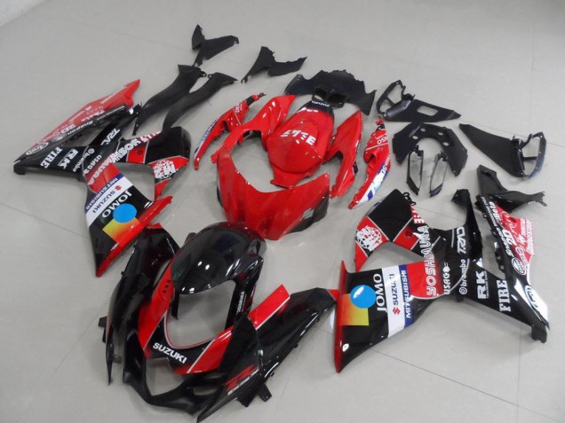 2009-2016 Red Jomo Suzuki GSXR 1000 K9 Replacement Motorcycle Fairings UK Stores 2009-2016 Red Jomo Suzuki GSXR 1000 K9 Replacement Motorcycle Fairings UK Stores