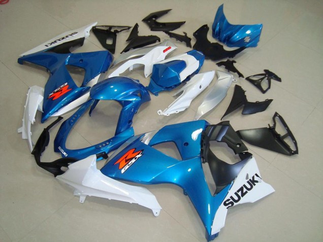 2009-2016 Blue and White OEM Style Suzuki GSXR 1000 K9 Motorcycle Bodywork UK Stores 2009-2016 Blue and White OEM Style Suzuki GSXR 1000 K9 Motorcycle Bodywork UK Stores