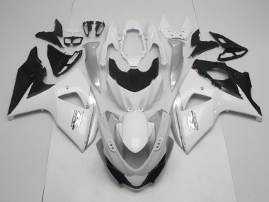 2009-2016 White OEM Style Suzuki GSXR 1000 K9 Bike Fairings UK Stores