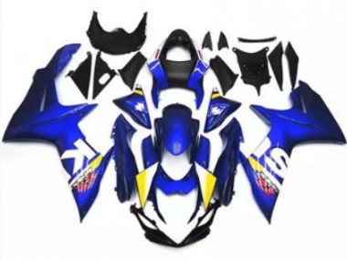 2011-2021 Blue White Suzuki GSXR 600/750 Moto Fairings UK Stores