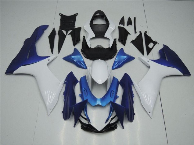 2011-2021 White Blue Suzuki GSXR 600/750 Replacement Fairings UK Stores