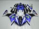 2012-2014 Blue White Black Yamaha YZF R1 Motorcycle Replacement Fairings UK Stores