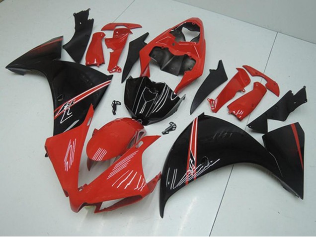 2012-2014 Red Black Yamaha YZF R1 Replacement Motorcycle Fairings UK Stores 2012-2014 Red Black Yamaha YZF R1 Replacement Motorcycle Fairings UK Stores