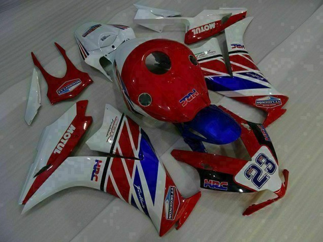 2012-2016 Red White Blue 23 Honda CBR1000RR Bike Fairing Kit UK Stores 2012-2016 Red White Blue 23 Honda CBR1000RR Bike Fairing Kit UK Stores