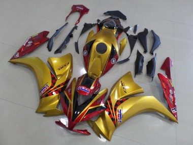 2012-2016 Gold and Dark Red Honda CBR1000RR Motor Fairings UK Stores