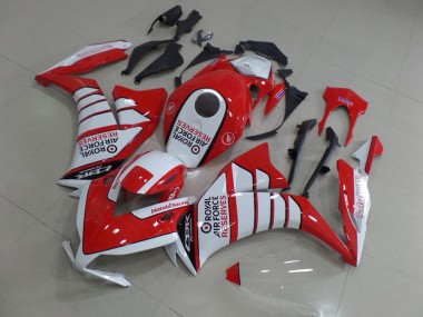 2012-2016 Red with White Wing Honda CBR1000RR Motorcycle Fairings UK Stores