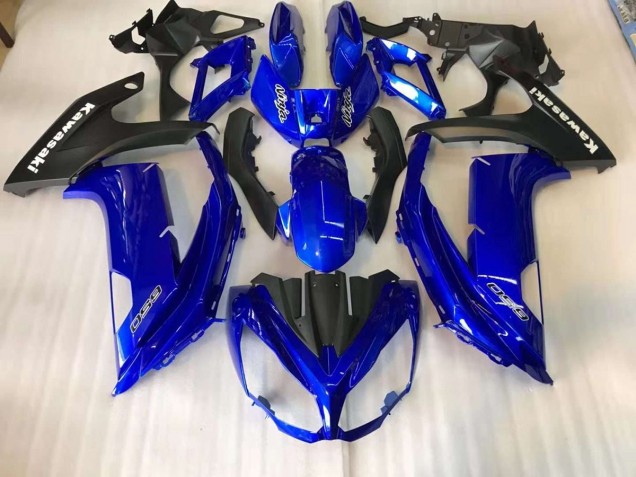 2012-2016 Blue Kawasaki EX650 Replacement Fairings UK Stores 2012-2016 Blue Kawasaki EX650 Replacement Fairings UK Stores