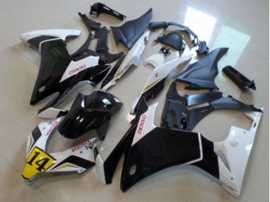 2013-2015 Black White Denso Rizoma 14 Honda CBR500RR Bike Fairings UK Stores