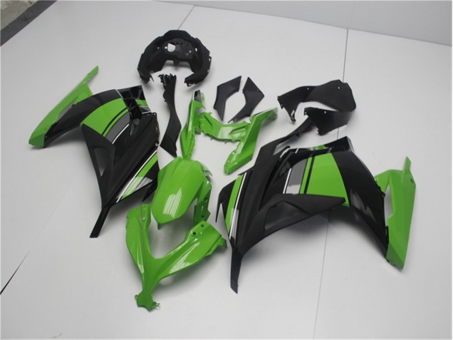 2013-2016 Green Black Kawasaki EX300 Motor Bike Fairings UK Stores 2013-2016 Green Black Kawasaki EX300 Motor Bike Fairings UK Stores