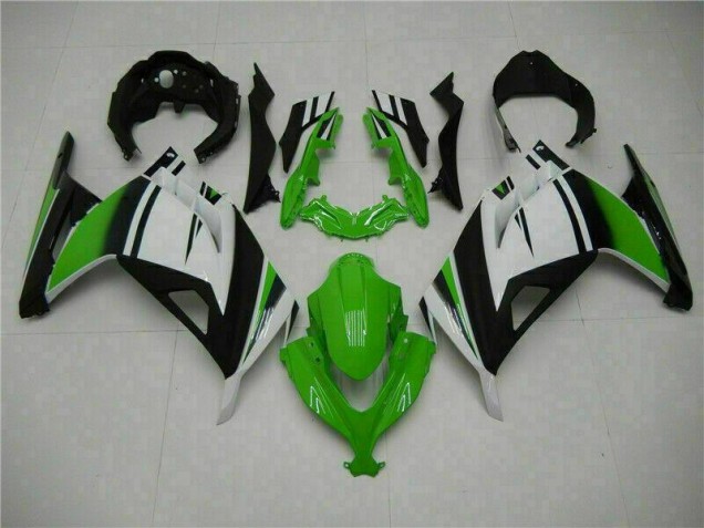 2013-2016 Green Black Silver Kawasaki EX300 Moto Fairings UK Stores 2013-2016 Green Black Silver Kawasaki EX300 Moto Fairings UK Stores