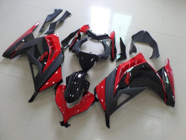 2013-2016 Red Black Kawasaki ZX300R Bike Fairing UK Stores 2013-2016 Red Black Kawasaki ZX300R Bike Fairing UK Stores