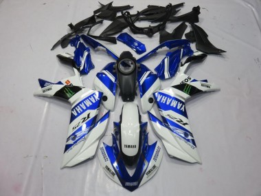2015-2022 White Monster Yamaha YZF R3 Replacement Fairings UK Stores