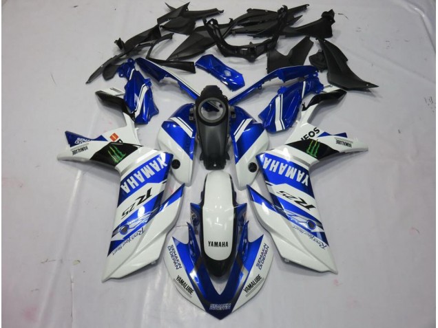 2015-2022 White Monster Yamaha YZF R3 Replacement Fairings UK Stores 2015-2022 White Monster Yamaha YZF R3 Replacement Fairings UK Stores