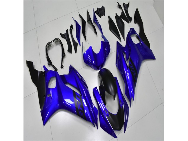 2017-2021 Blue Black Yamaha YZF R6 Motorcycle Fairing UK Stores