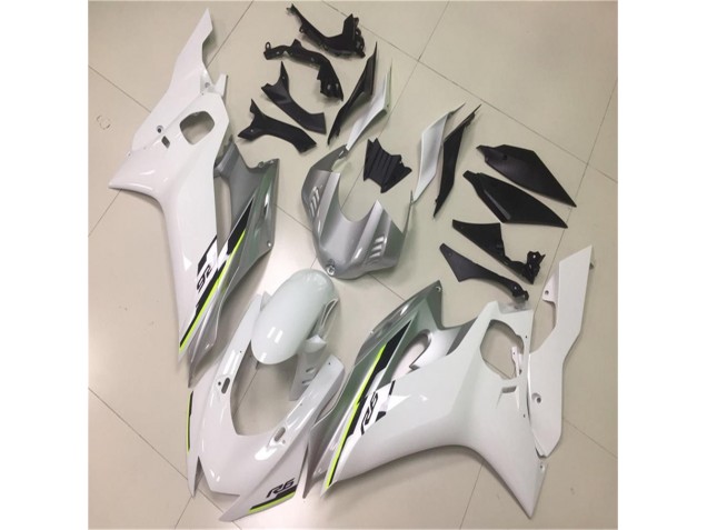 2017-2021 White Silver Yamaha YZF R6 Motorcycle Fairing Kits UK Stores