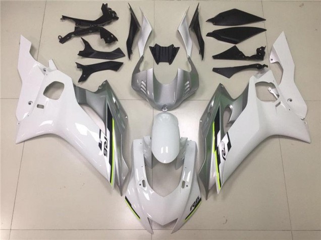 2017-2021 White Silver Yamaha YZF R6 Motorcycle Fairing Kits UK Stores