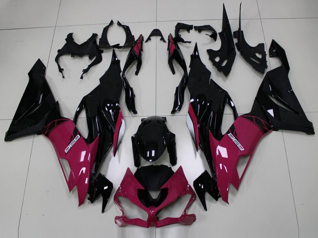 2019-2023 Pink Black Kawasaki ZX6R Motorbike Fairing UK Stores 2019-2023 Pink Black Kawasaki ZX6R Motorbike Fairing UK Stores
