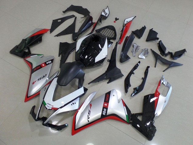 2011-2018 Black Silver Red Aprilia RS4 50 125 Bike Fairings UK Stores 2011-2018 Black Silver Red Aprilia RS4 50 125 Bike Fairings UK Stores