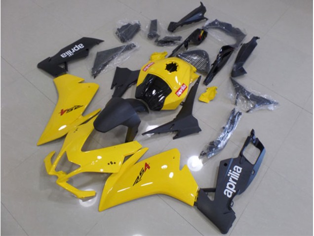 2011-2018 Yellow Black Aprilia RS4 50 125 Motorbike Fairing Kits UK Stores 2011-2018 Yellow Black Aprilia RS4 50 125 Motorbike Fairing Kits UK Stores