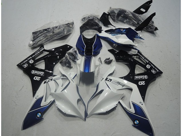 2009-2014 White Blue BMW S1000RR Motor Bike Fairings UK Stores 2009-2014 White Blue BMW S1000RR Motor Bike Fairings UK Stores