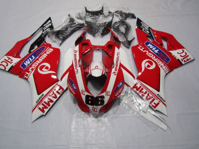 2011-2014 Red FIAMM FICC Ducati 1199 Motorbike Fairing UK Stores 2011-2014 Red FIAMM FICC Ducati 1199 Motorbike Fairing UK Stores