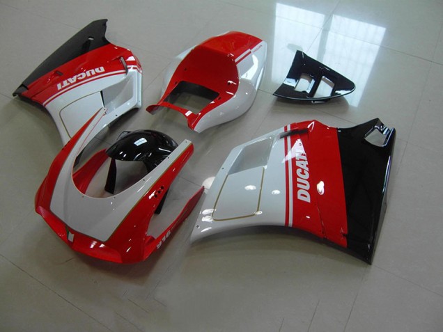 1993-2005 Red White Ducati 748 916 996 996S Motor Bike Fairings UK Stores 1993-2005 Red White Ducati 748 916 996 996S Motor Bike Fairings UK Stores
