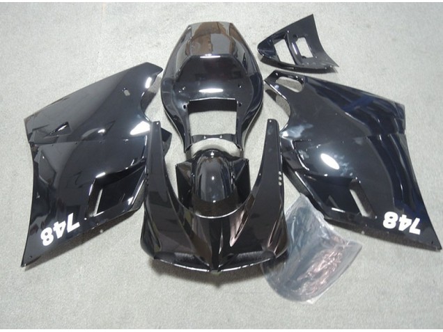 1993-2005 Black Ducati 748 Motorcycle Fairing Kit UK Stores 1993-2005 Black Ducati 748 Motorcycle Fairing Kit UK Stores