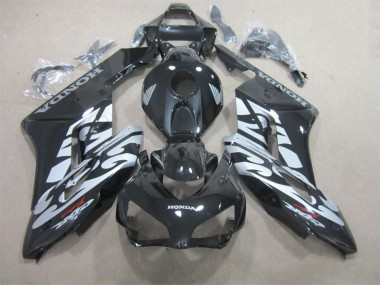 2004-2005 Black Silver Honda CBR1000RR Motorcycle Fairings Kits UK Stores