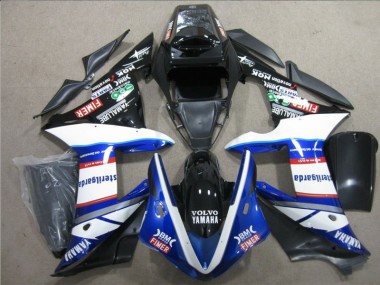 2004-2005 Black White Blue Sterilgarda Volvo Honda CBR1000RR Motorcycle Fairings Kit UK Stores