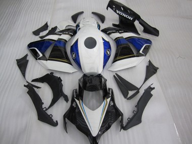 2008-2011 White Black Blue Honda CBR1000RR Bike Fairings UK Stores