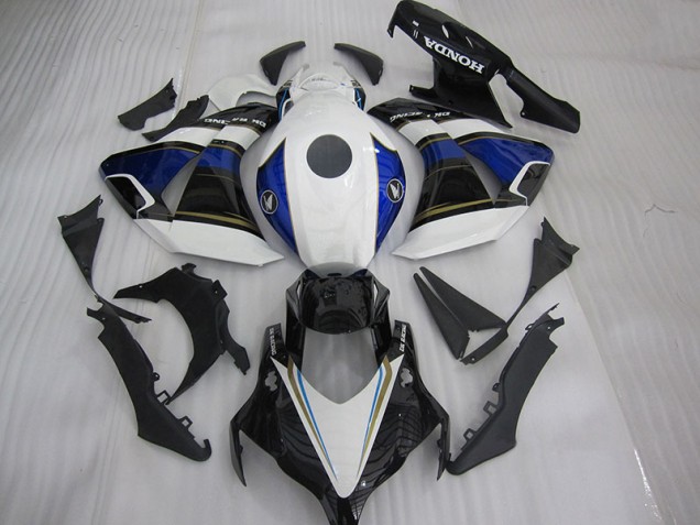 2008-2011 White Black Blue Honda CBR1000RR Bike Fairings UK Stores 2008-2011 White Black Blue Honda CBR1000RR Bike Fairings UK Stores