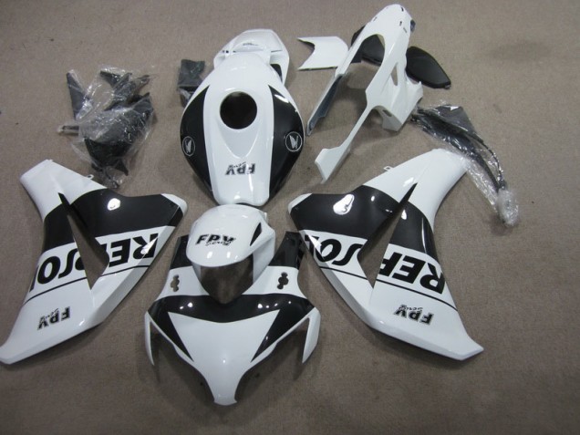 2008-2011 Black White Repsol Honda CBR1000RR Replacement Motorcycle Fairings UK Stores 2008-2011 Black White Repsol Honda CBR1000RR Replacement Motorcycle Fairings UK Stores