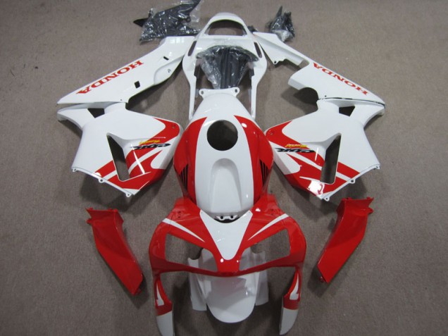2003-2004 White Red Honda CBR600RR Motorcycle Fairing Kits UK Stores 2003-2004 White Red Honda CBR600RR Motorcycle Fairing Kits UK Stores