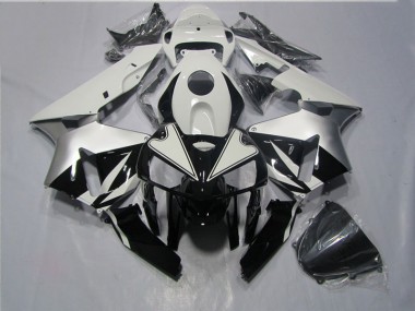 2005-2006 Black White Honda CBR600RR Motorcycle Fairings UK Stores