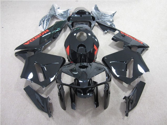 2005-2006 Black with Red Honda CBR600RR Motorcycle Bodywork UK Stores 2005-2006 Black with Red Honda CBR600RR Motorcycle Bodywork UK Stores