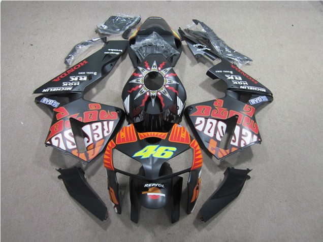 2005-2006 Repsol 46 Honda CBR600RR Motorcycle Fairings Kits UK Stores