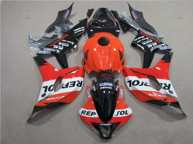 2007-2008 Orange Black Repsol Honda CBR600RR Bike Fairing Kit UK Stores