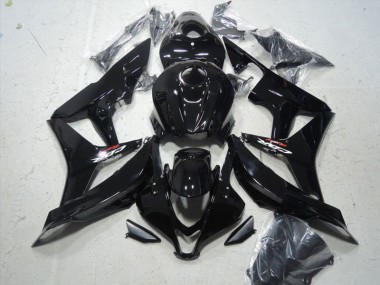 2007-2008 Black Honda CBR600RR Motorcycle Fairing Kits UK Stores