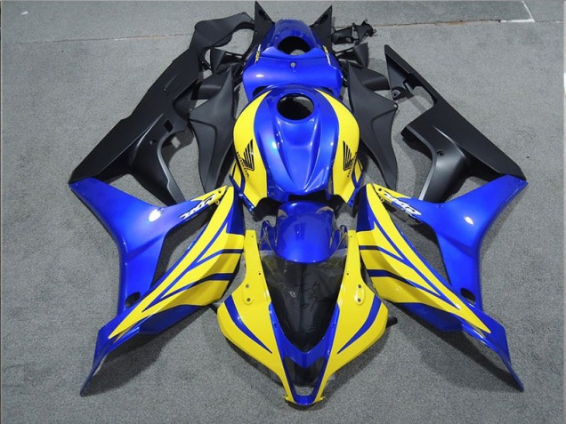 2007-2008 Black Blue Yellow Honda CBR600RR Bike Fairings UK Stores