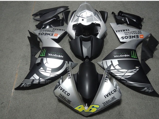 2007-2008 Black Silver Monster IVECO 46 Honda CBR600RR Motorcyle Fairings UK Stores 2007-2008 Black Silver Monster IVECO 46 Honda CBR600RR Motorcyle Fairings UK Stores