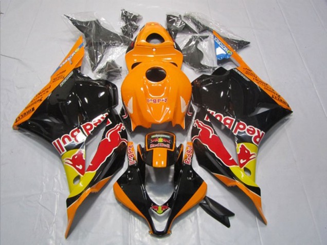 2009-2012 Black Orange Red Bull Honda CBR600RR Motorbike Fairing UK Stores 2009-2012 Black Orange Red Bull Honda CBR600RR Motorbike Fairing UK Stores