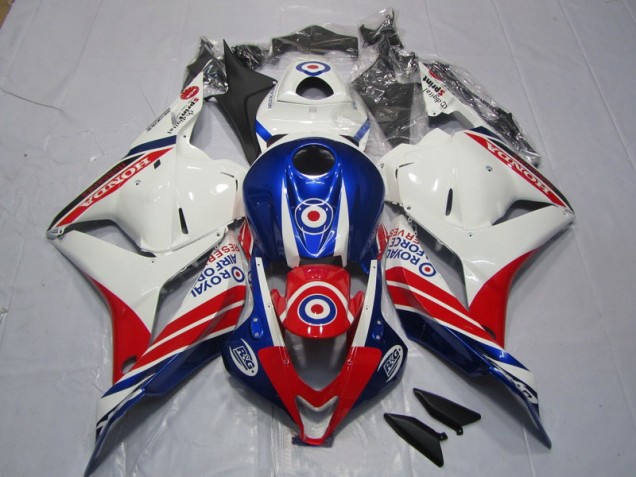 2009-2012 White Blue Red Honda CBR600RR Bike Fairings UK Stores 2009-2012 White Blue Red Honda CBR600RR Bike Fairings UK Stores