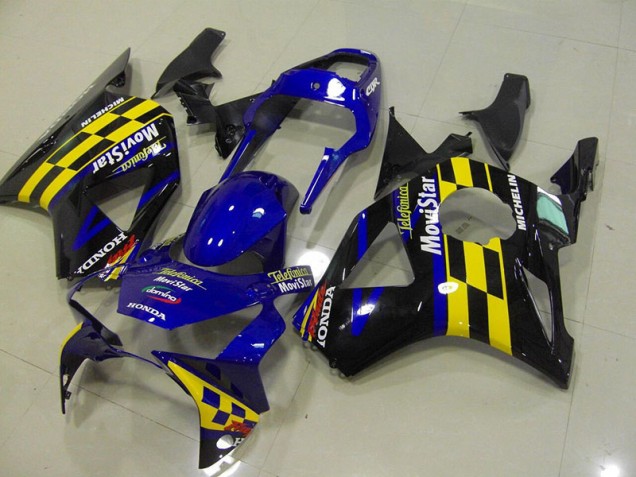 2002-2003 Blue Telefunica Movistar Castrol Honda CBR900RR 954 Motorbike Fairing UK Stores 2002-2003 Blue Telefunica Movistar Castrol Honda CBR900RR 954 Motorbike Fairing UK Stores